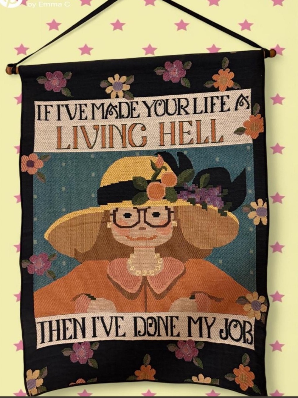 Vintage Wall Tapestry
